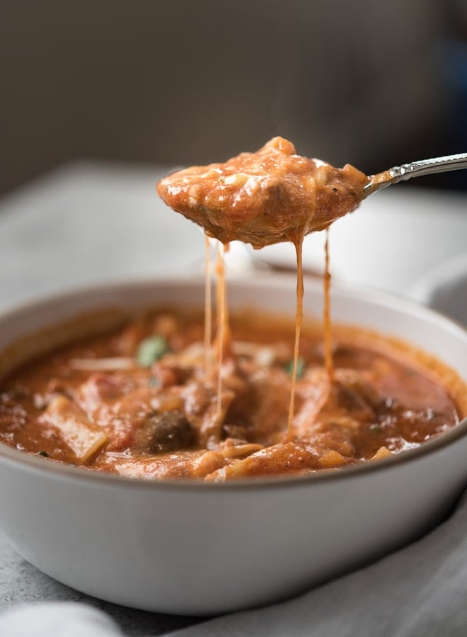 Lasagna Soup