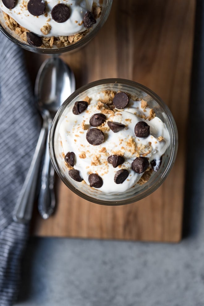 S'mores Yogurt Parfait