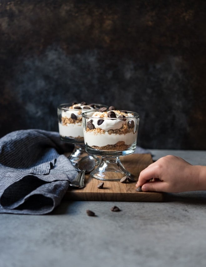 S'mores Yogurt Parfait