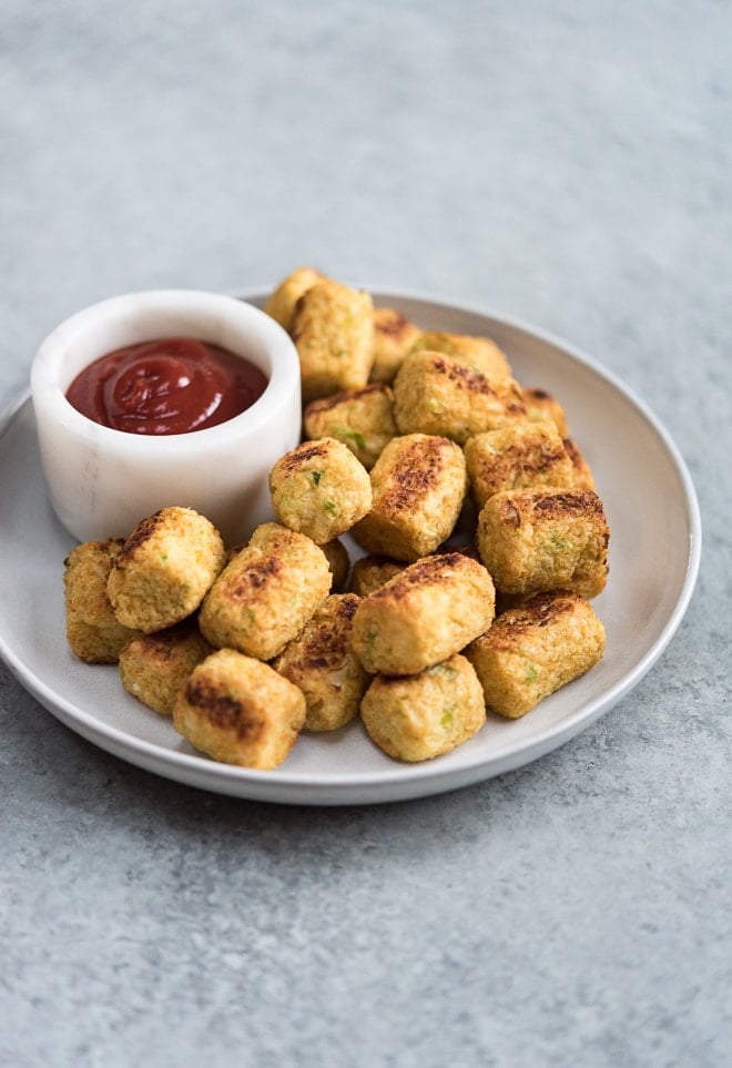 Easy Cauliflower Tots