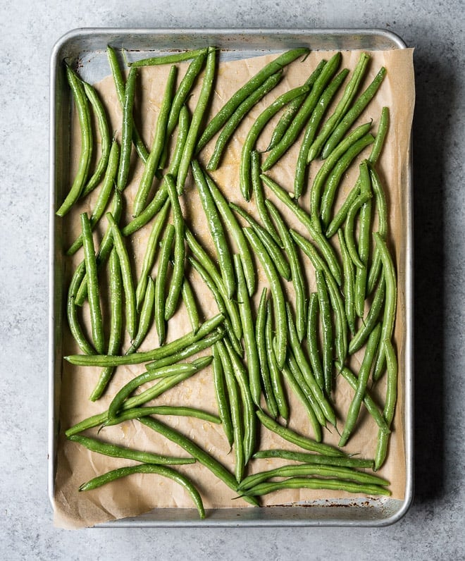 Oven Roasted Green Beans