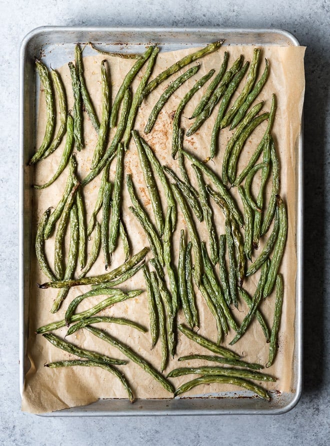 Oven Roasted Green Beans