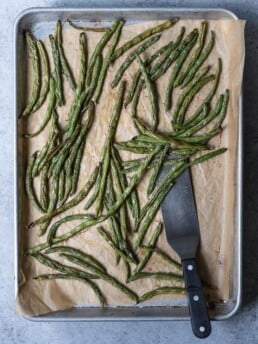 Oven Roasted Green Beans