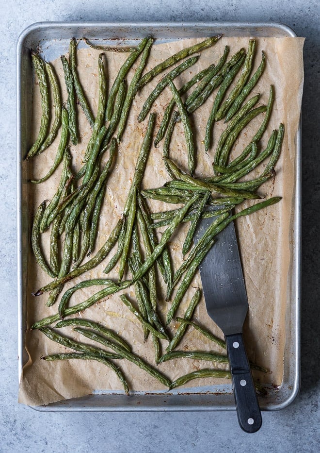 Oven Roasted Green Beans