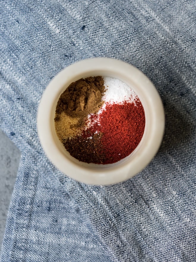 spices in a small bowl