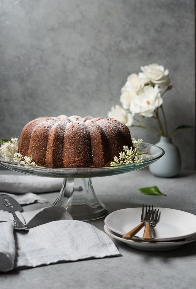 Lemon Vanilla Butter Cake