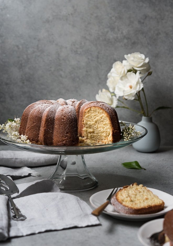 Lemon Vanilla Butter Cake