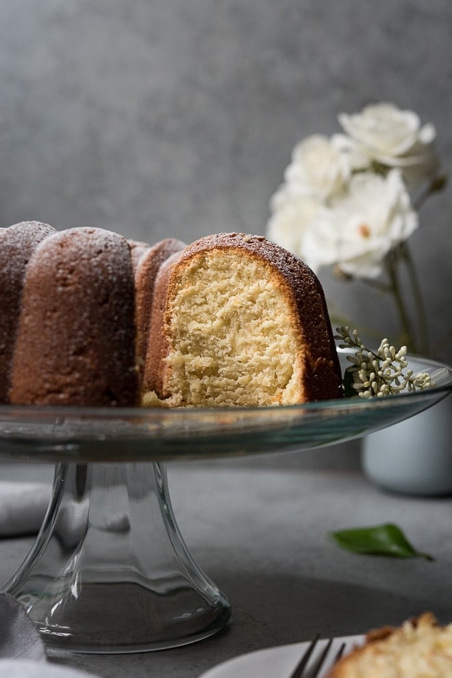 Lemon Vanilla Butter Cake