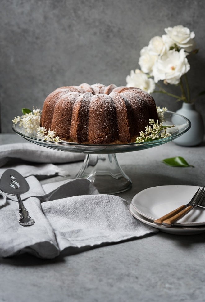 Lemon Vanilla Butter Cake