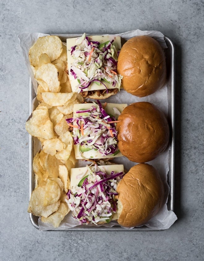 Pulled BBQ Chicken Sliders