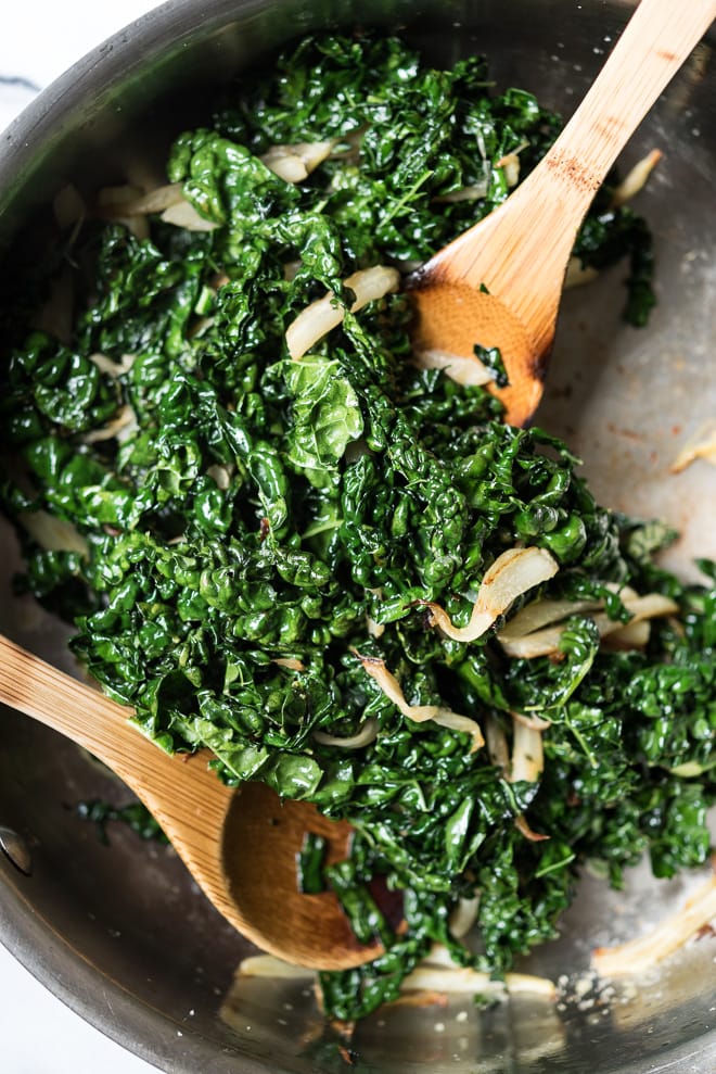 Lemony Sautéed Kale