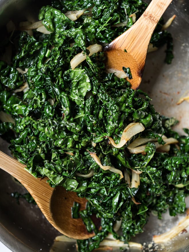 Lemony Sautéed Kale