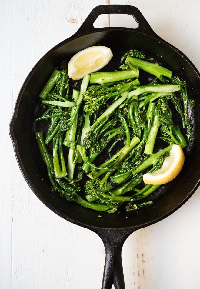 Skillet Broccolini