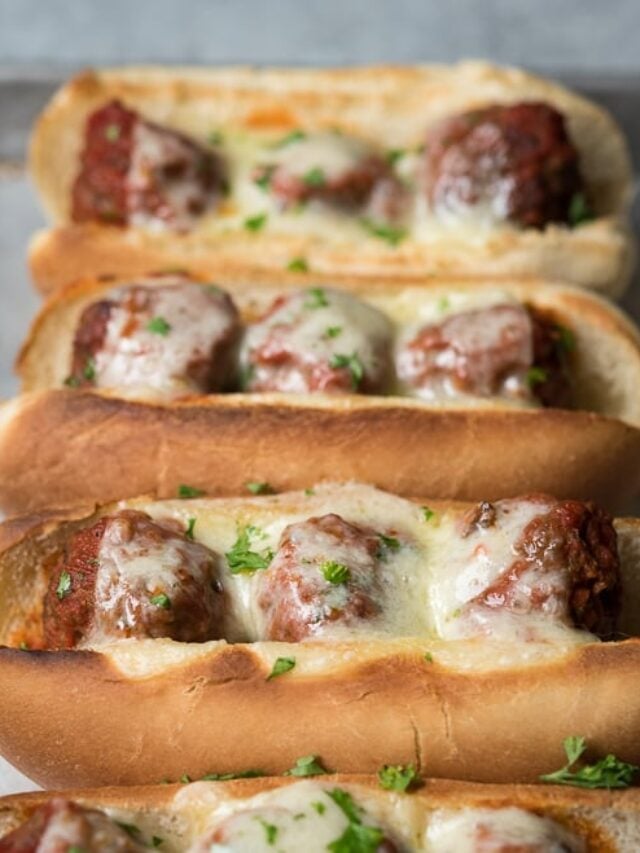 Easy Meatball Subs