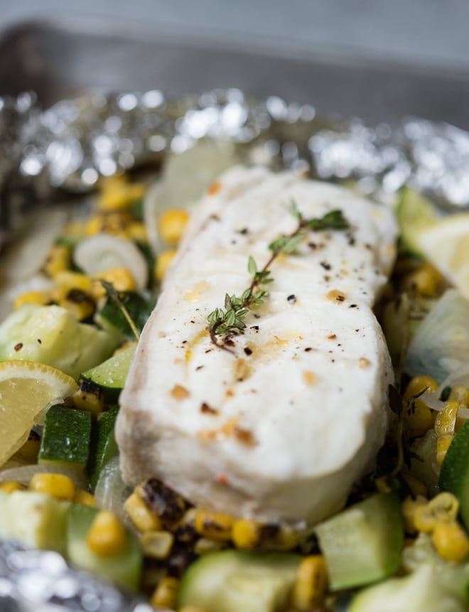 Grilled Fish Packets
