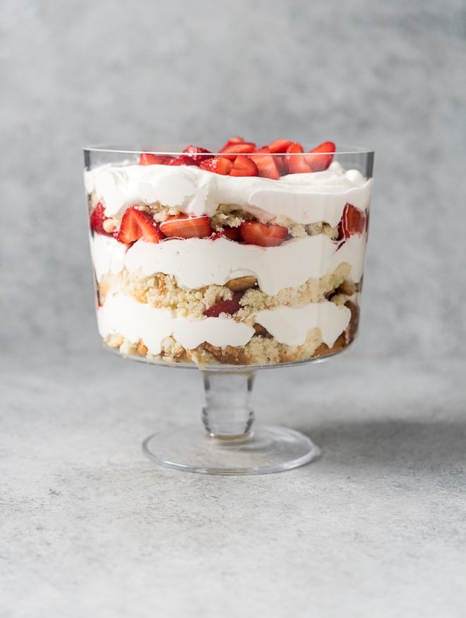 Strawberry Shortcake Trifle