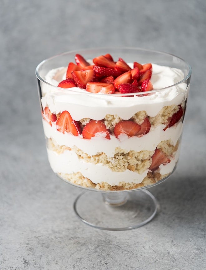 Strawberry Shortcake Trifle