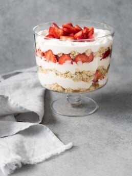 Strawberry Shortcake Trifle