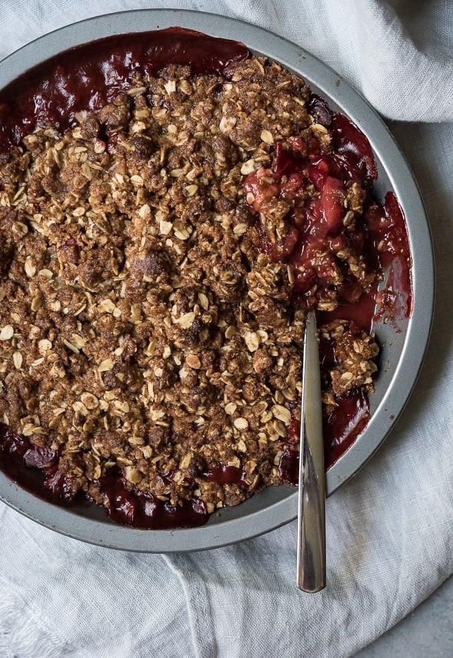 Plum Crumble