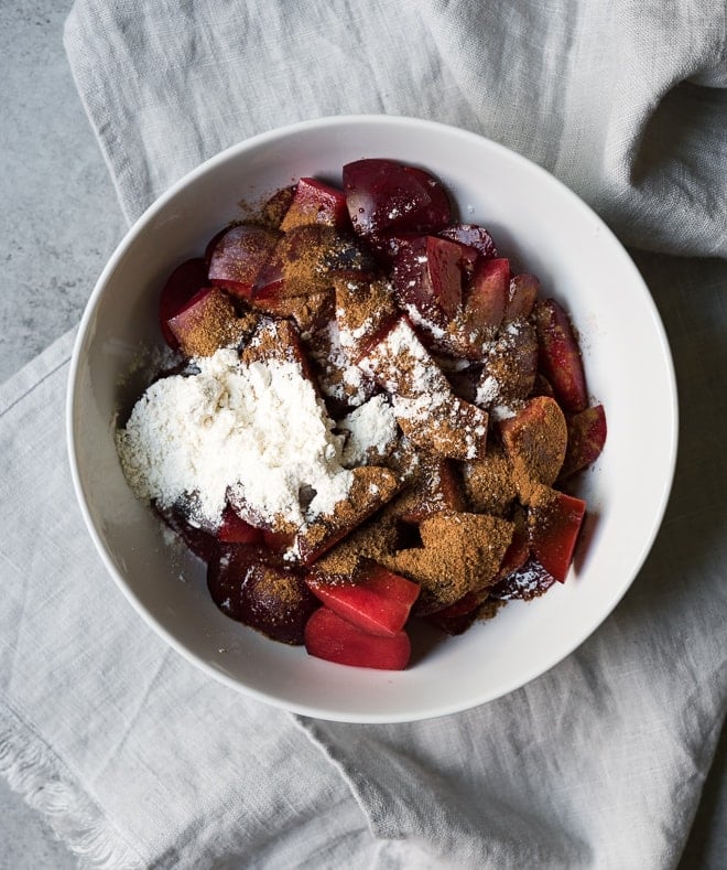 Plum Crumble