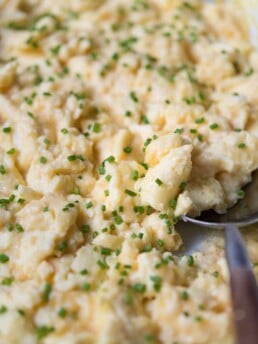 Oven Baked Scrambled Eggs