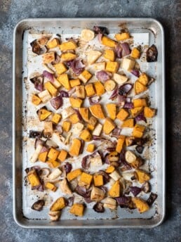 roasted root veggies