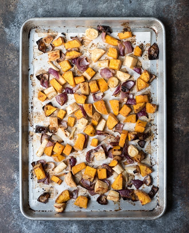 roasted root veggies