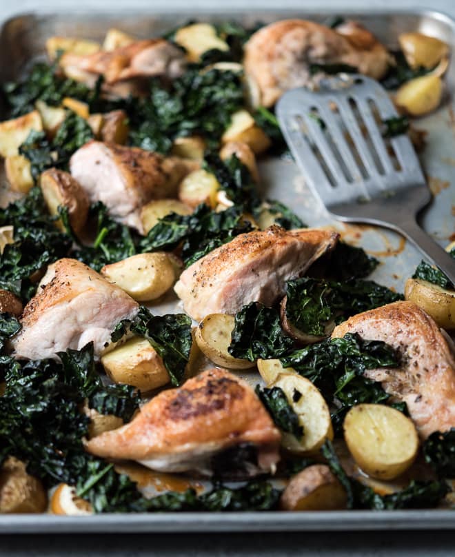 Tuscan Sheet Pan Chicken