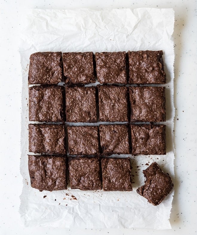 chewy fudgy brownies