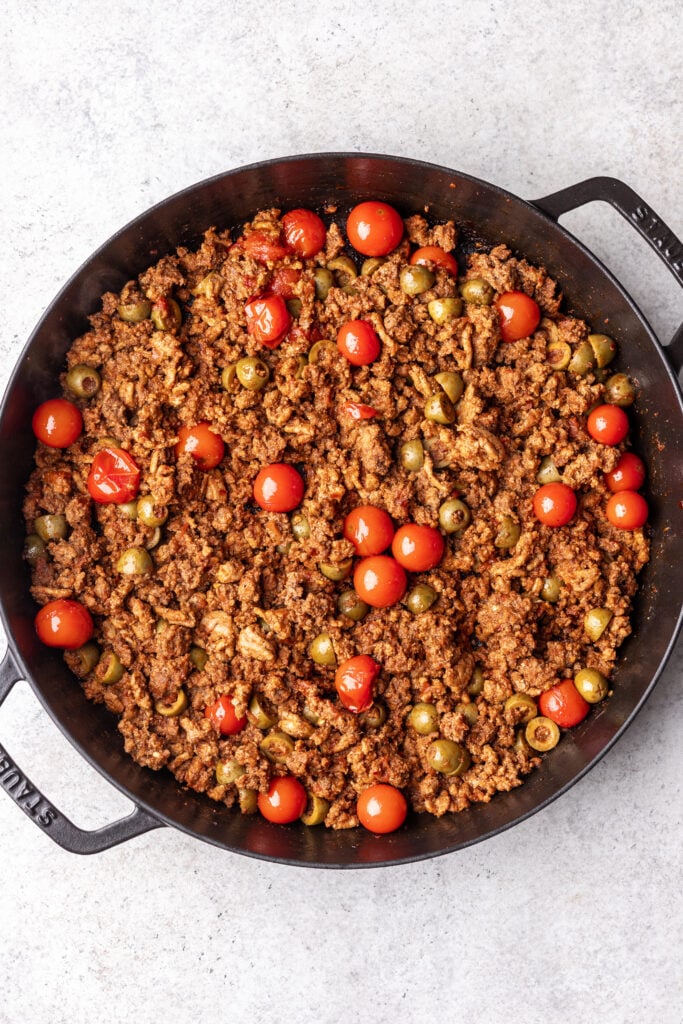 picadillo in a pan