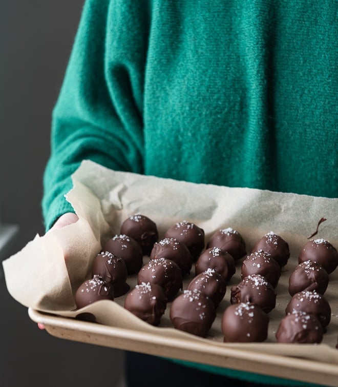 chocolate peanut butter bites
