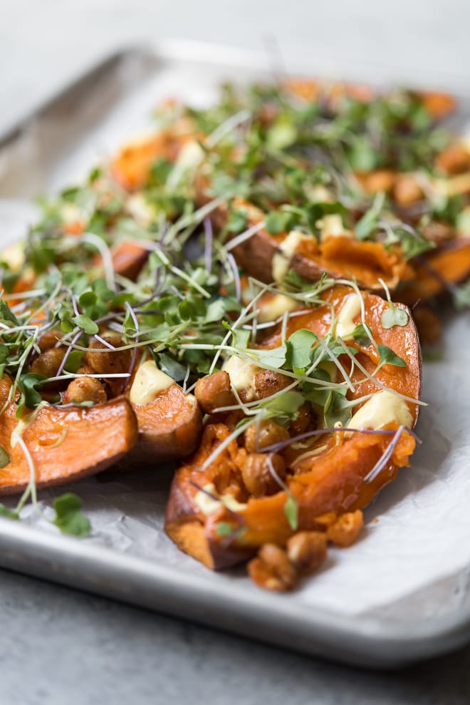 stuffed sweet potatoes