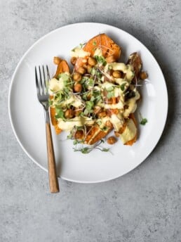 stuffed sweet potatoes