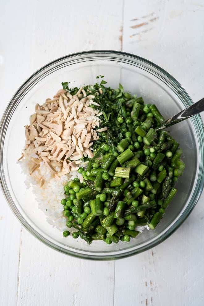 spring rice pilaf