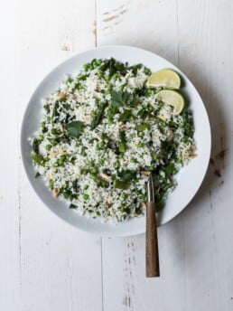spring rice pilaf
