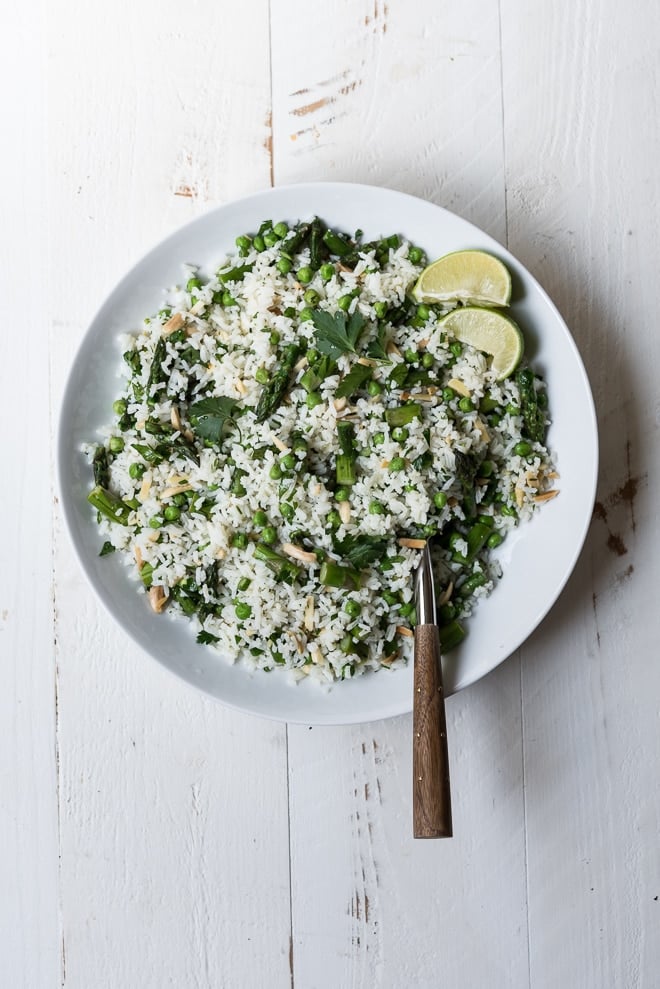 spring rice pilaf