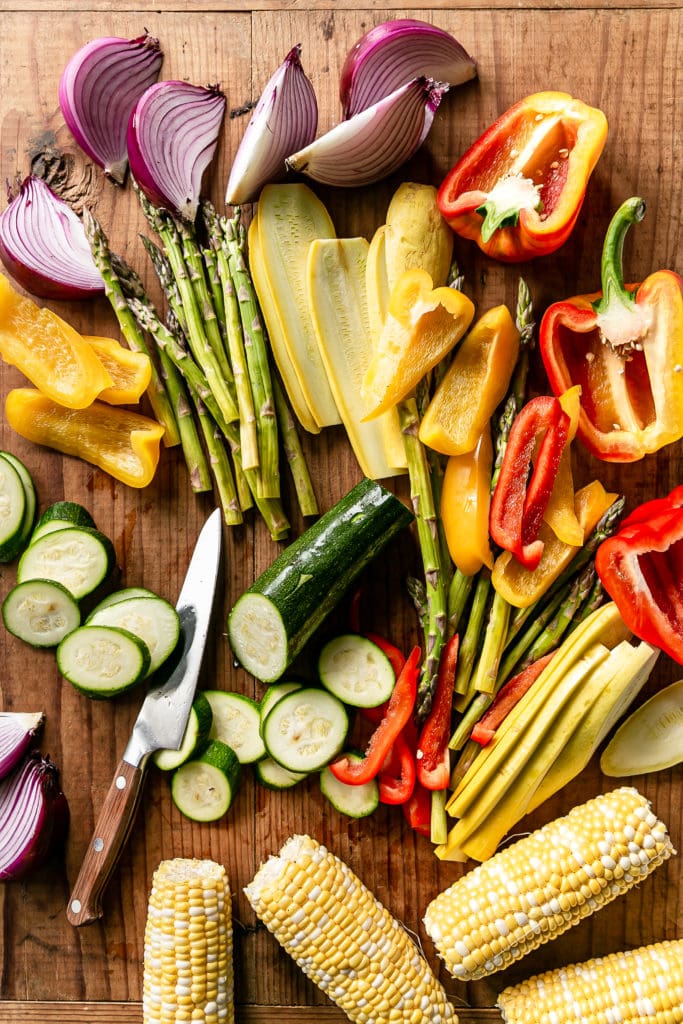 grilled veggies