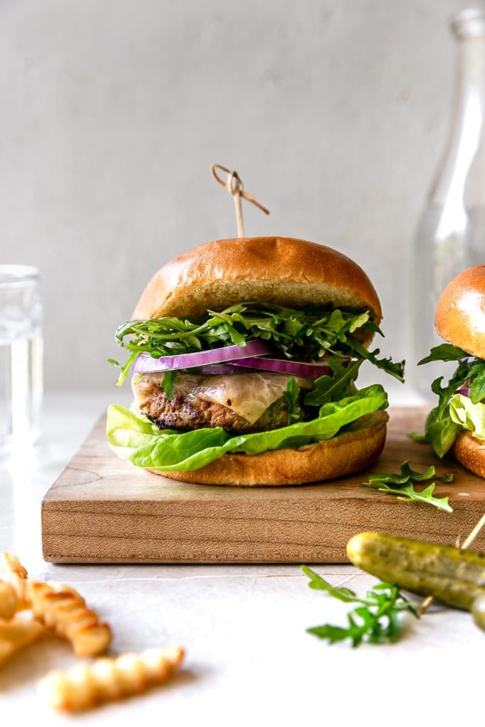 zucchini apple turkey burger