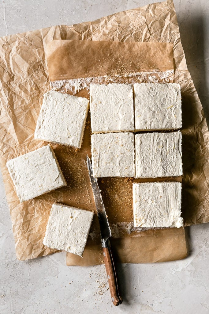 lemon cheesecake bars