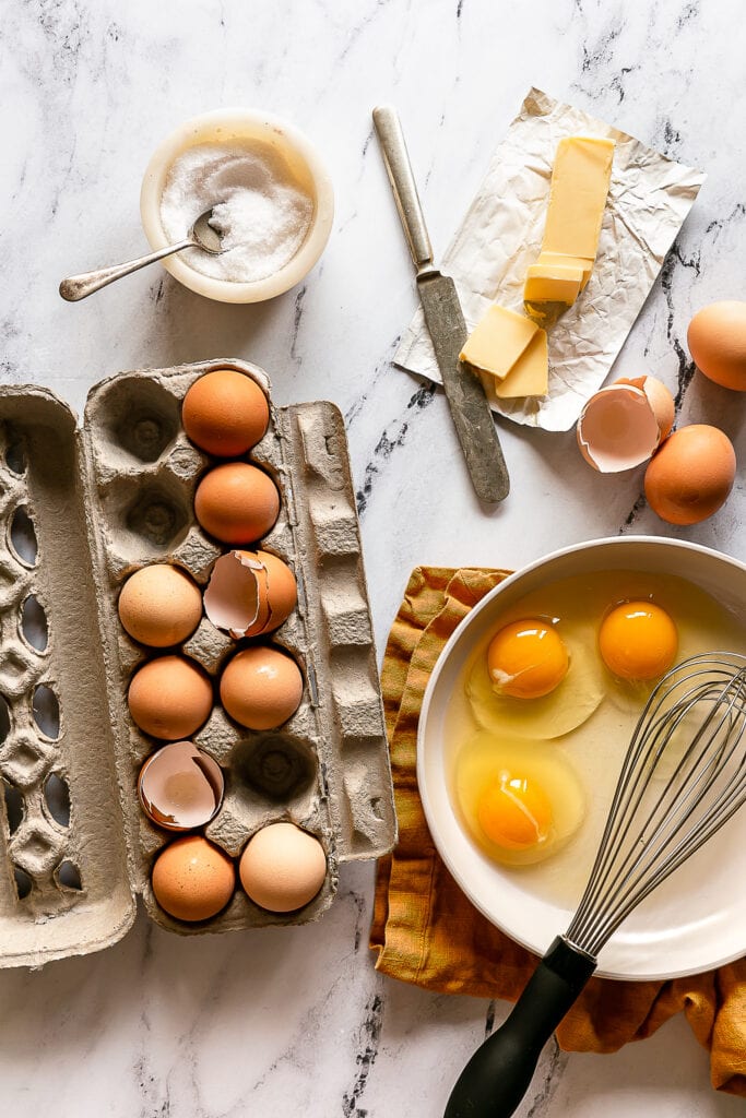 Fluffy Scrambled Eggs