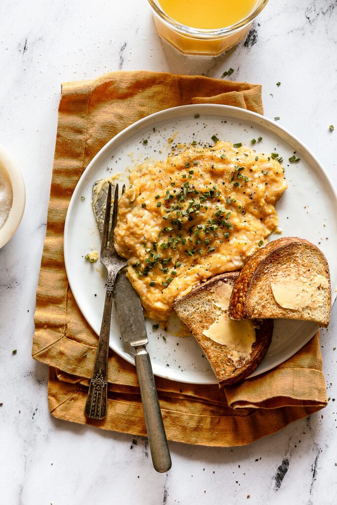 Fluffy Scrambled Eggs
