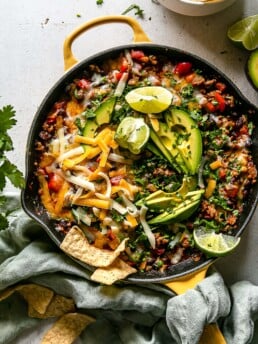 turkey taco skillet