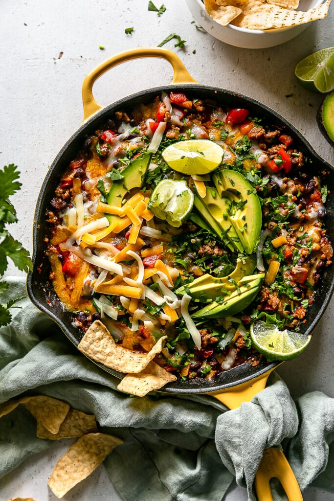turkey taco skillet