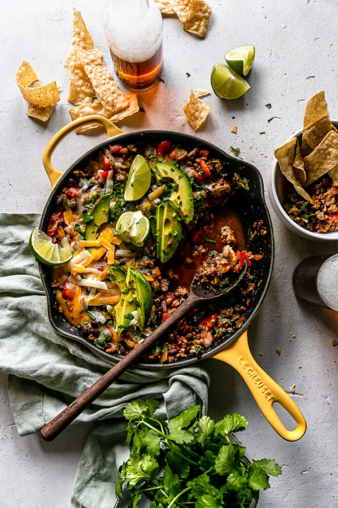 turkey taco skillet