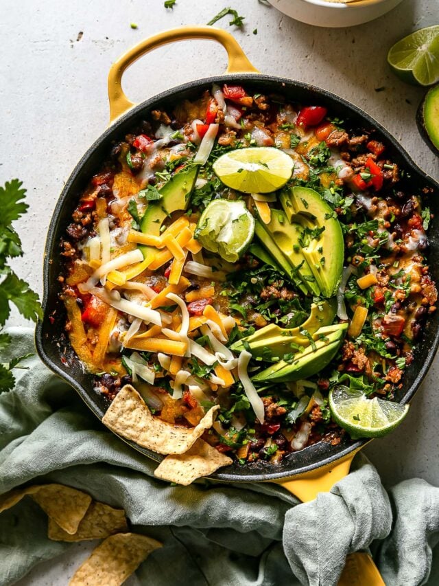 turkey taco skillet