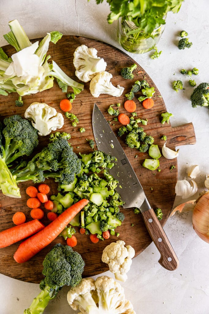 Healthier Broccoli Cheddar Soup