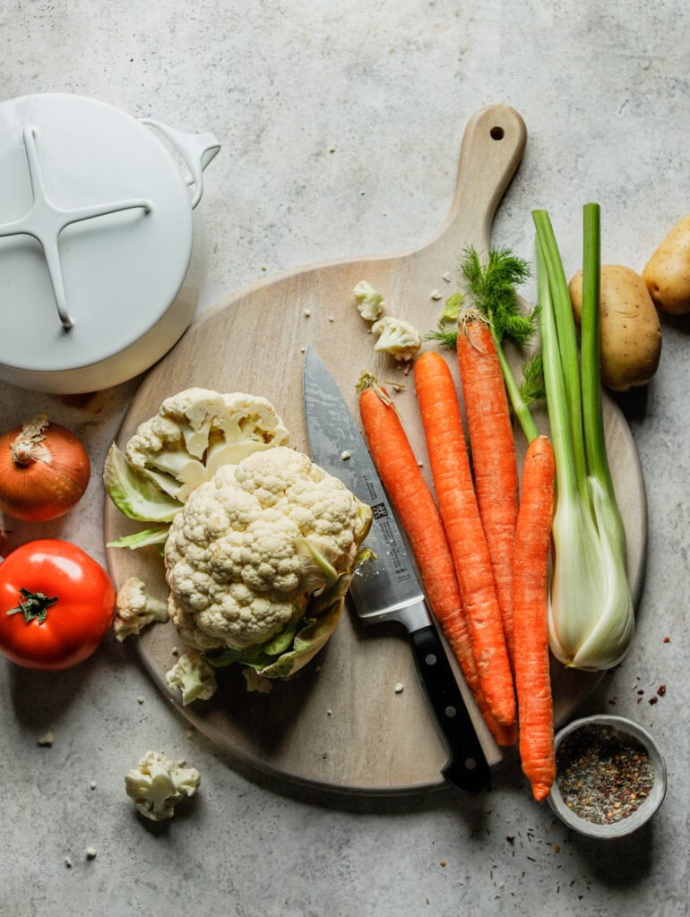 Kitchen Sink Veggie Soup
