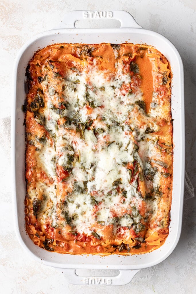 baked vegetable lasagna