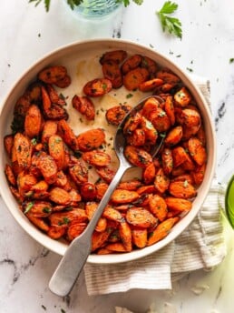 Cumin Roasted Carrots with Honey Butter
