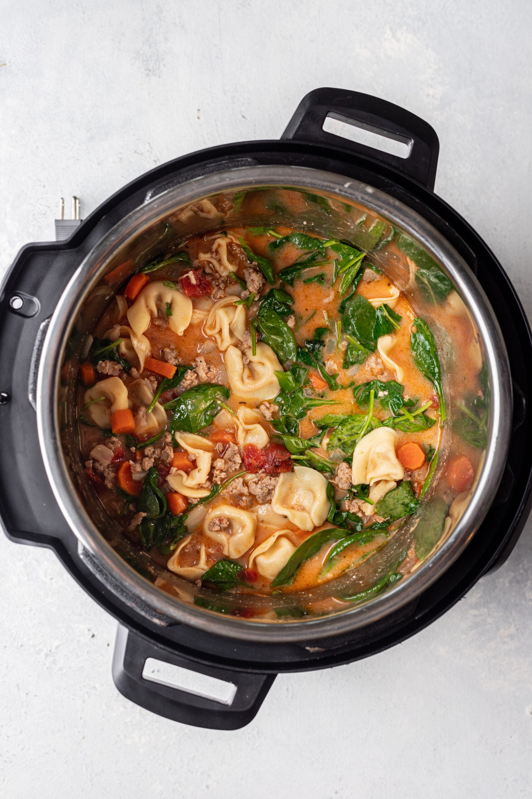tortellini soup in an instant pot